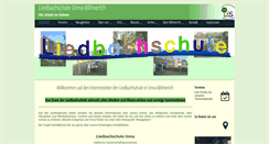 Desktop Screenshot of liedbachschule.de
